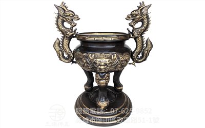 銅天公爐-五爪龍特大級