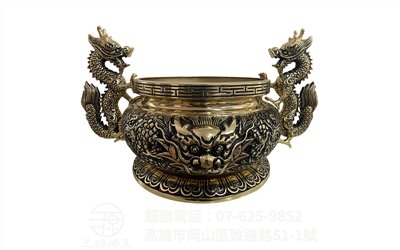 銅桌上爐-五爪九龍（一般）